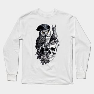 Great Horned Owl Long Sleeve T-Shirt